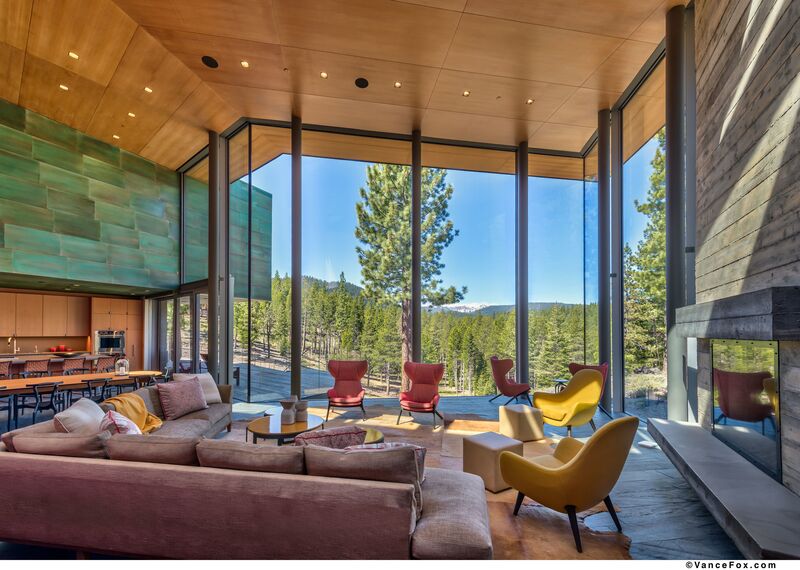 SlimLine 38 Windows, SlimLine 38 Doors, ConceptWall 50 Façades and Mosquito Complementary Systems - Martis Camp located in Truckee, CA, United States of America