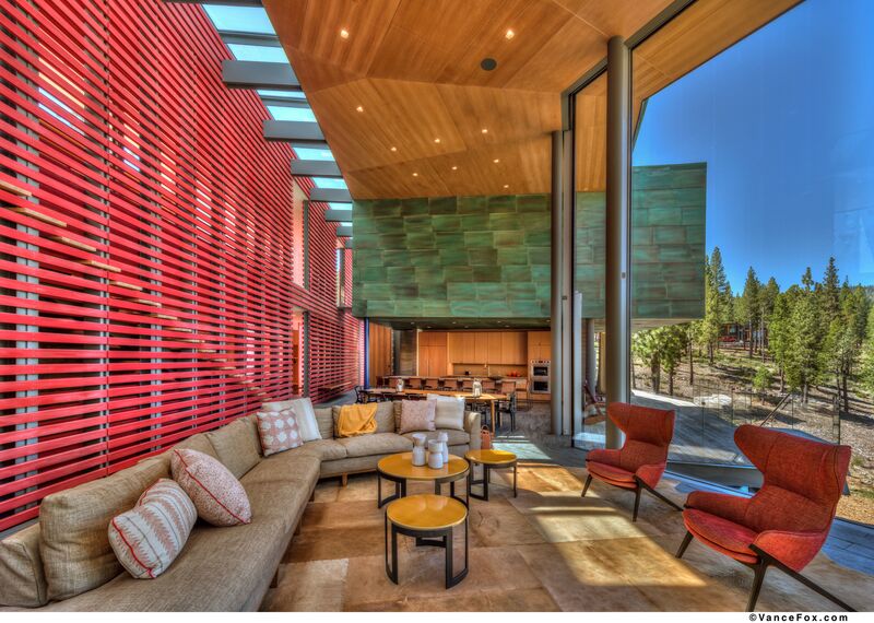 SlimLine 38 Windows, SlimLine 38 Doors, ConceptWall 50 Façades and Mosquito Complementary Systems - Martis Camp located in Truckee, CA, United States of America