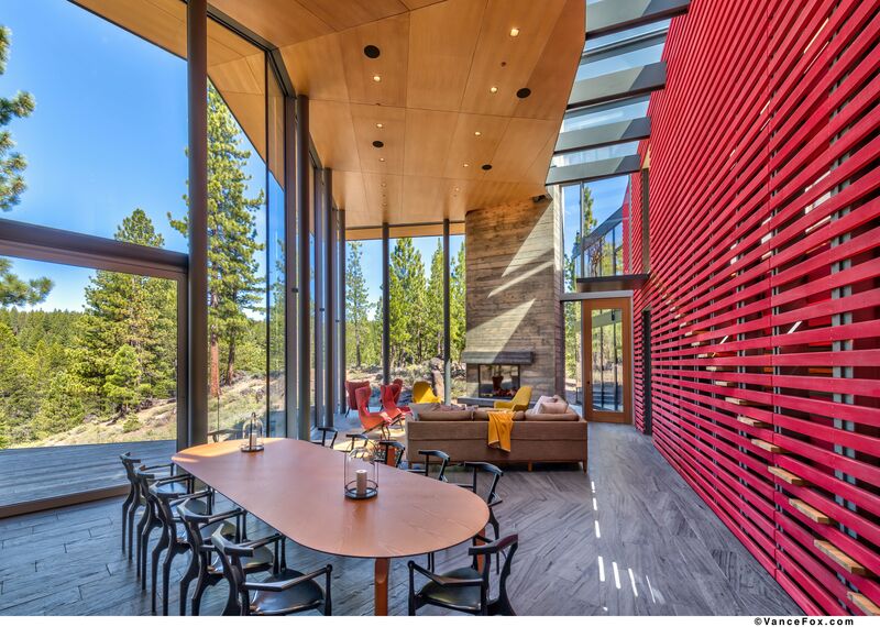 SlimLine 38 Windows, SlimLine 38 Doors, ConceptWall 50 Façades and Mosquito Complementary Systems - Martis Camp located in Truckee, CA, United States of America