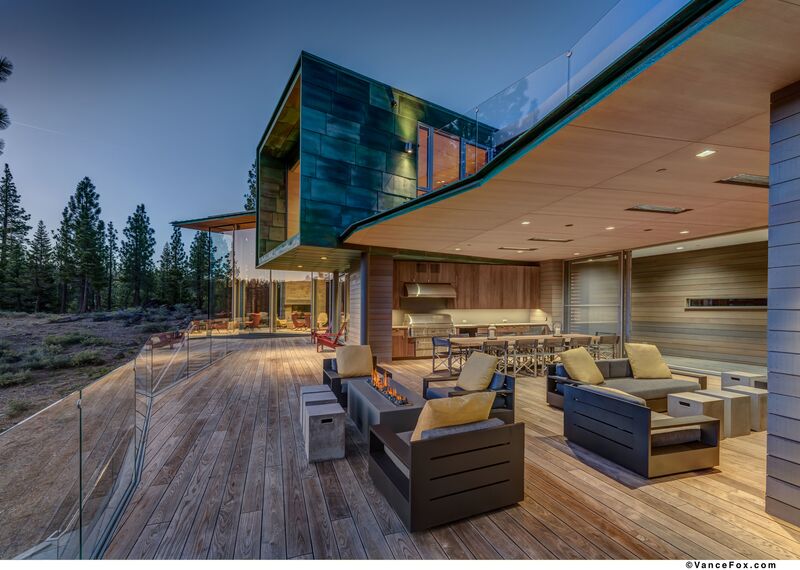 SlimLine 38 Windows, SlimLine 38 Doors, ConceptWall 50 Façades and Mosquito Complementary Systems - Martis Camp located in Truckee, CA, United States of America