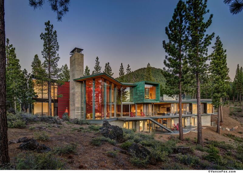 SlimLine 38 Windows, SlimLine 38 Doors, ConceptWall 50 Façades and Mosquito Complementary Systems - Martis Camp located in Truckee, CA, United States of America