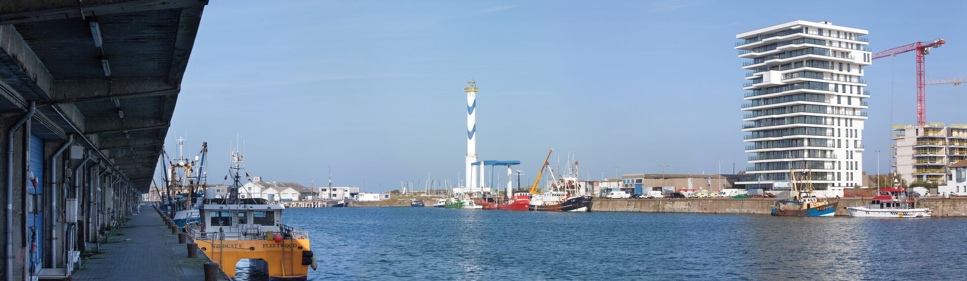 ConceptSystem 77 Windows and ConceptWall 50 Façades - Baelskaai 12 (Oosteroever) located in Oostende, Belgium