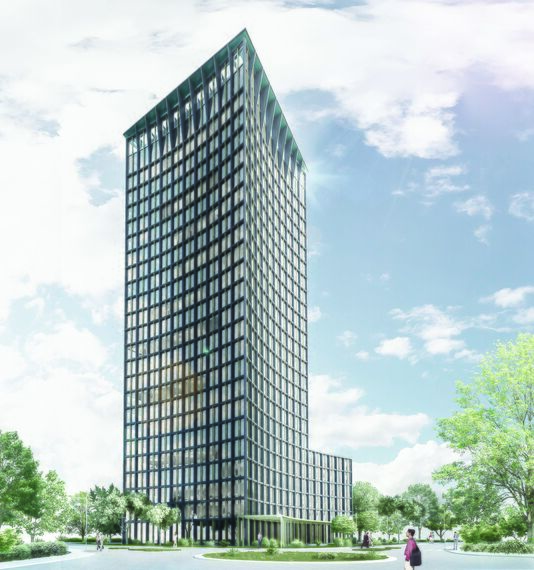 CW 65-EF Façades - Ceres Tower located in Basel, Switzerland