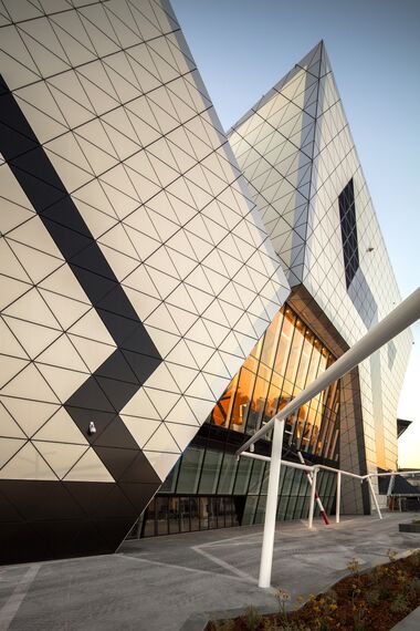CW 50-SC Façades - Perth Arena located in Perth, Australia