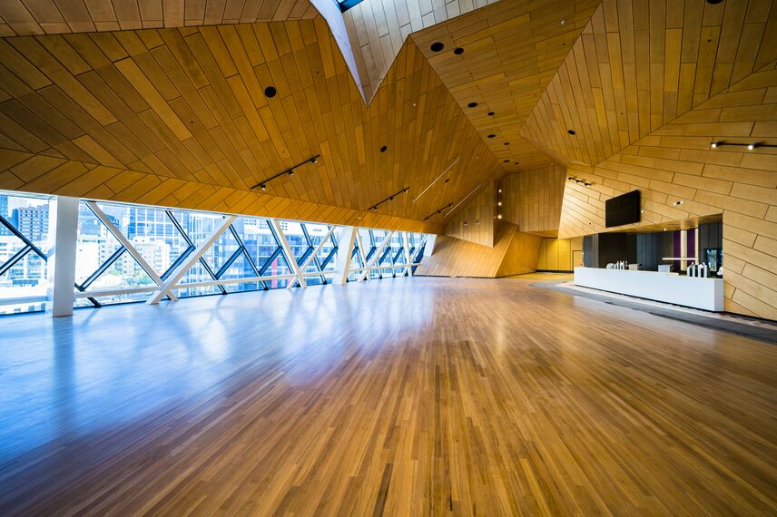 CW 50-SC Façades - Perth Arena located in Perth, Australia