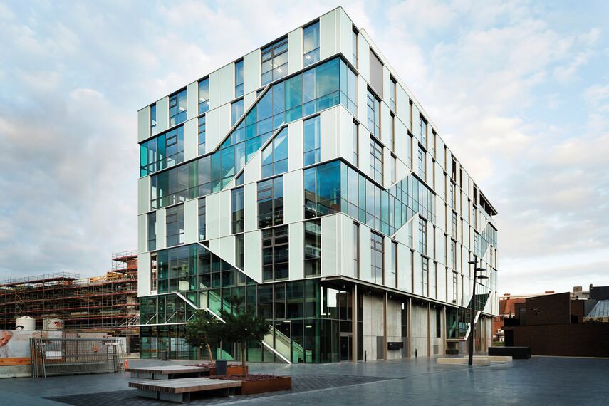 ConceptWall 50 Façades and CS 86-HI (c) Cancelled Systems - Knowledge Centre ARhus located in Roeselare, Belgium