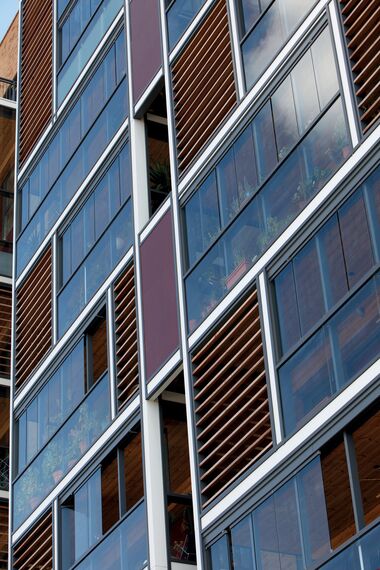 ConceptWall 50 Façades and CS 86-HI (c) Cancelled Systems - Dalston Lane located in London, United Kingdom