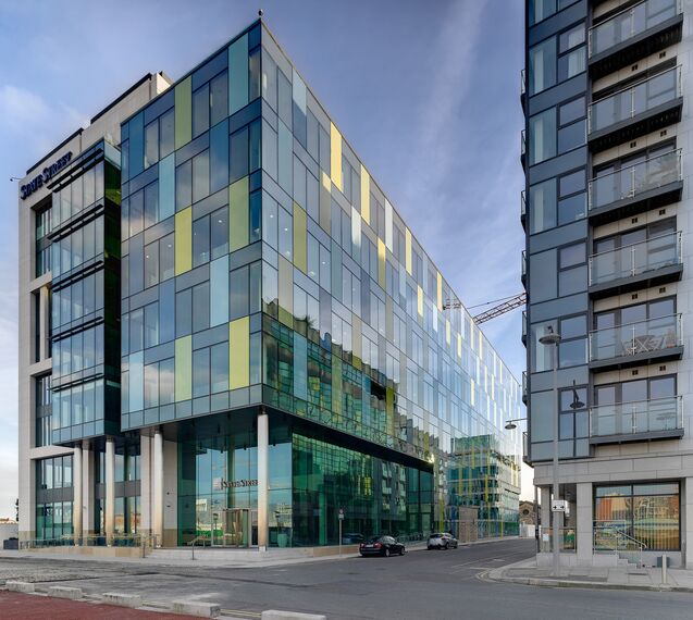 ConceptWall 60 Façades - Sir John Rogerson's Quay located in Dublin, Ireland