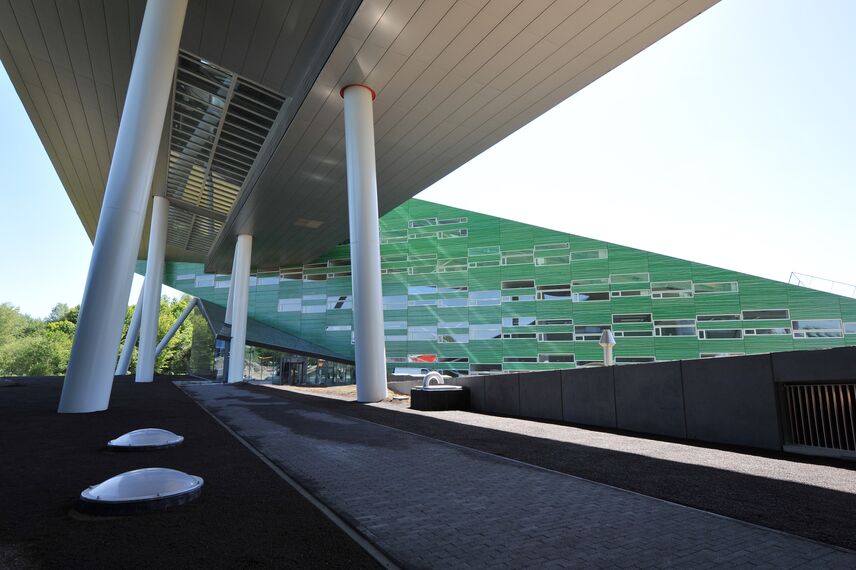 ConceptWall 50 Façades, EcoSystem 50 Windows and EcoSystem 50 Doors - Centre for Life Sciences located in Groningen, The Netherlands