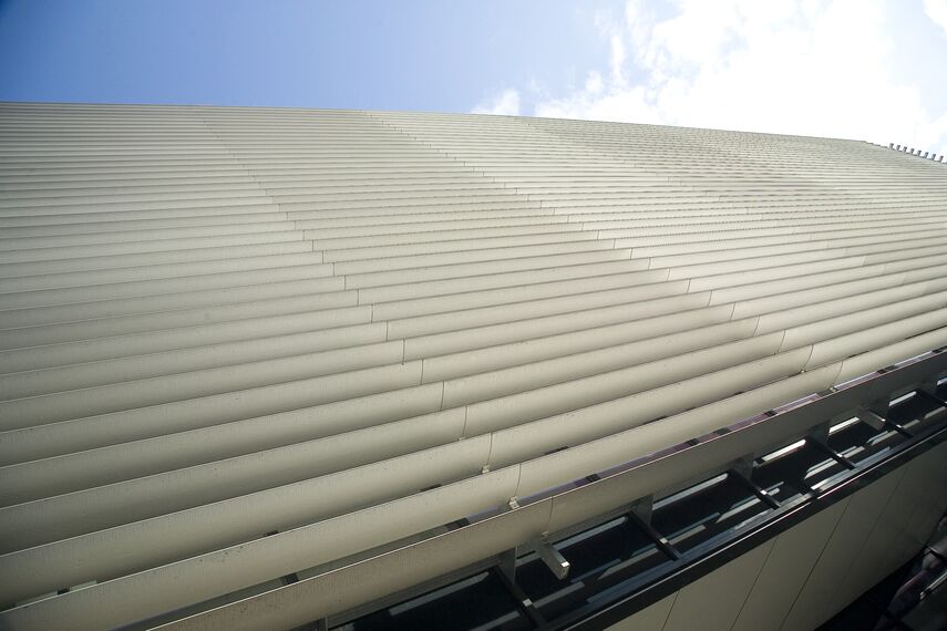 BriseSoleil 100 Solar Shading and ConceptWall 50 Façades - Office building 't Rabot located in Gent, Belgium