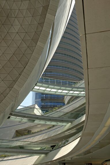 ConceptWall 86 Façades and ConceptWall 50 Façades - Levent Kanyon located in Istanbul, Turkey