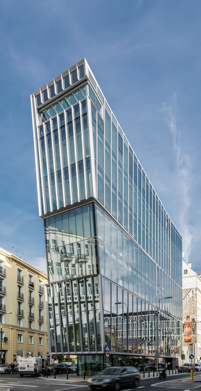 CW 50-HI Façades - The Nest located in Warsaw, Poland