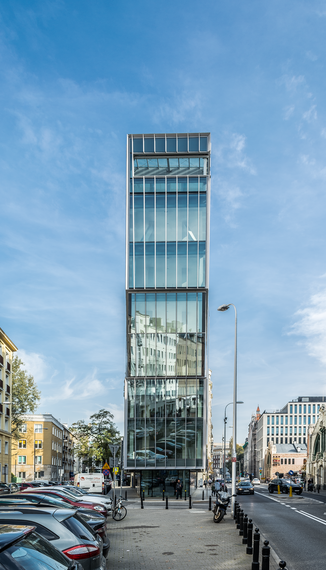 CW 50-HI Façades - The Nest located in Warsaw, Poland