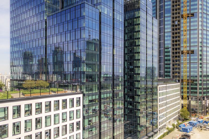 CW 50-HI Façades, ConceptWall 50 Façades, CW 50-SC Façades, MasterLine 8 Windows, MasterLine 8 Standard Windows and MasterLine 8 Windows - Varso 1 & 2 located in Warsaw, Poland