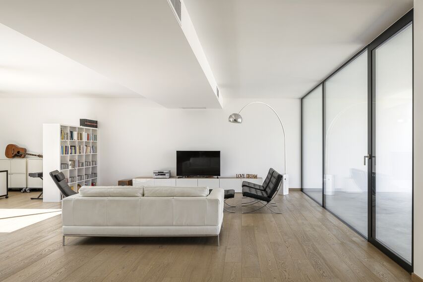 SlimLine 38 Doors and SlimLine 38 Windows - Private house SlimLine 38 located in Cremona, Italy