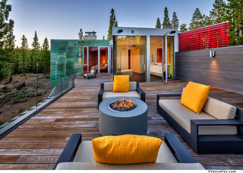 SlimLine 38 Windows, SlimLine 38 Doors, ConceptWall 50 Façades and Mosquito Complementary Systems - Martis Camp located in Truckee, CA, United States of America