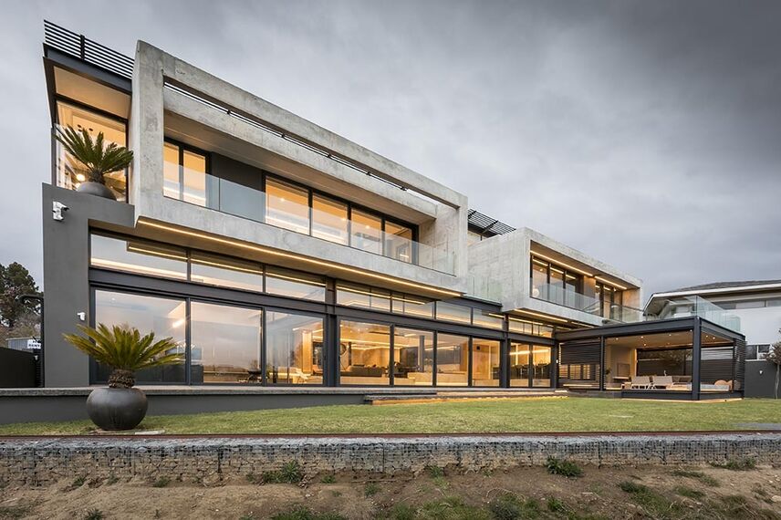 ConceptPatio 130 Sliding & Folding and ConceptSystem 77 Windows - House Bedhesi located in Johannesburg, South-Africa