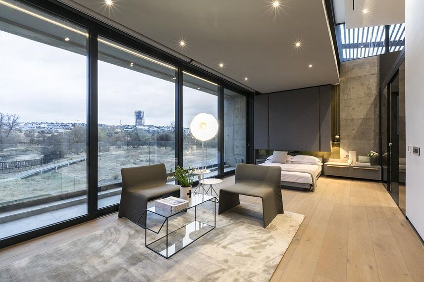 ConceptPatio 130 Sliding & Folding and ConceptSystem 77 Windows - House Bedhesi located in Johannesburg, South-Africa
