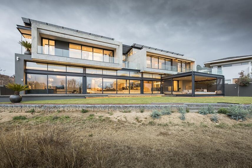 ConceptPatio 130 Sliding & Folding and ConceptSystem 77 Windows - House Bedhesi located in Johannesburg, South-Africa