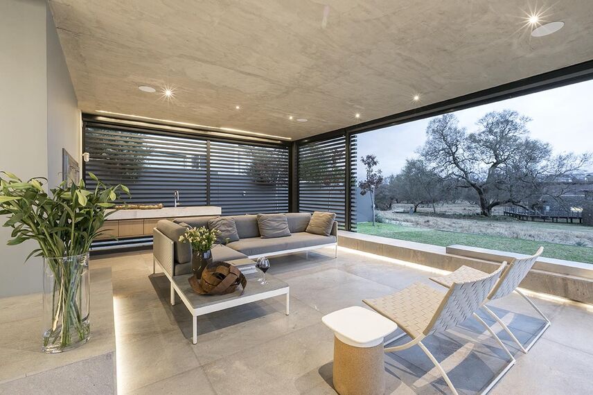 ConceptPatio 130 Sliding & Folding and ConceptSystem 77 Windows - House Bedhesi located in Johannesburg, South-Africa
