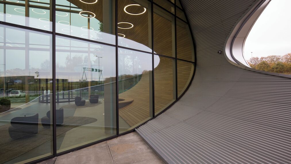 ConceptFolding 77 Sliding & Folding and ConceptWall 50 Façades - DC New Logic III located in Tilburg, The Netherlands