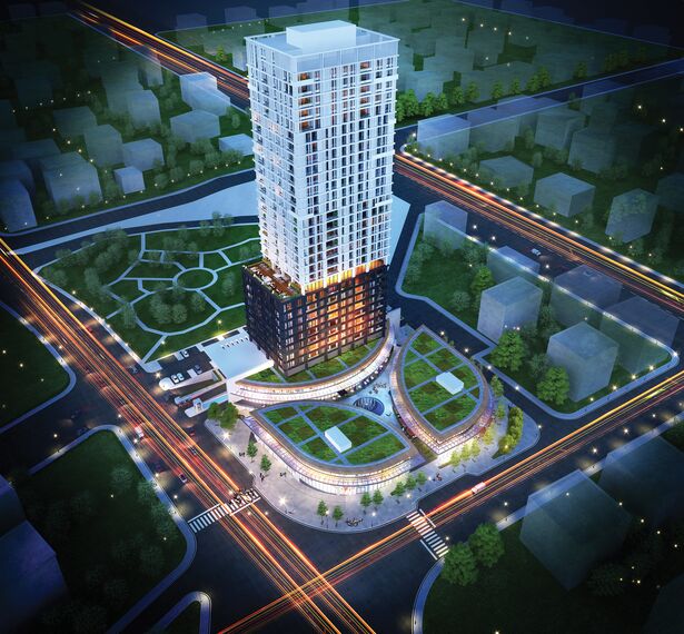 ConceptWall 50 Façades, ConceptSystem 68 Windows, ConceptSystem 59 Windows and ConceptPatio 155 Sliding & Folding - Apartmentcomplex Kuzu Kumru located in Ankara, Turkey