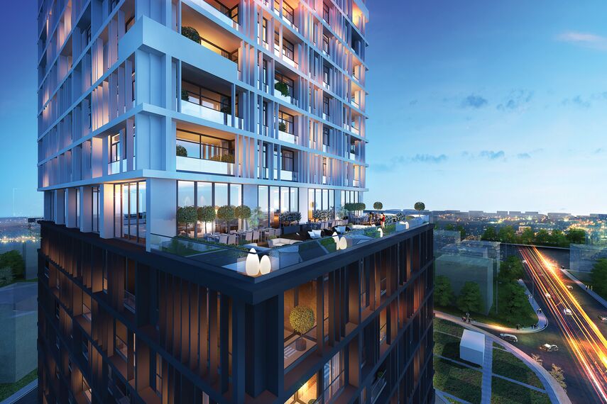 ConceptWall 50 Façades, ConceptSystem 68 Windows and ConceptSystem 59 Windows - Kuzu Kumru located in Ankara, Turkey