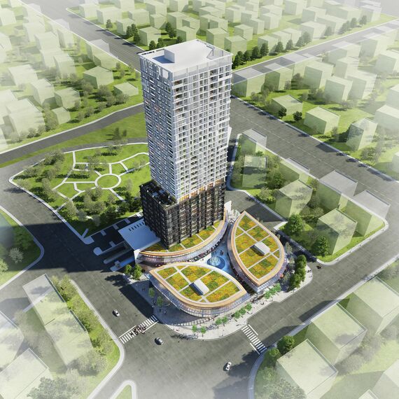 ConceptWall 50 Façades, ConceptSystem 68 Windows and ConceptSystem 59 Windows - Kuzu Kumru located in Ankara, Turkey