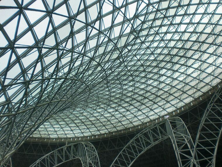 ConceptWall 86 Façades - Race track Ferrari World Abu Dhabi located in Abu Dhabi, United Arab Emirates