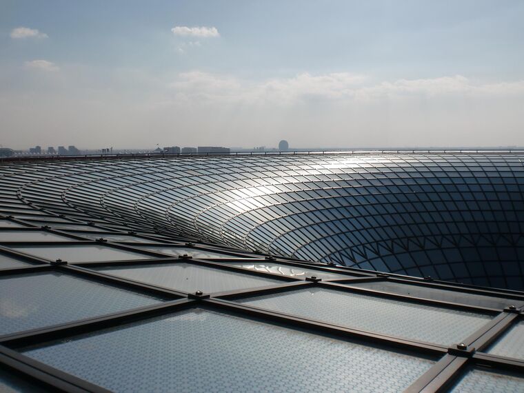 ConceptWall 86 Façades - Race track Ferrari World Abu Dhabi located in Abu Dhabi, United Arab Emirates