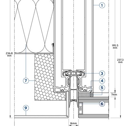XS 68 Windows, CW 65-EF Façades, ConceptSystem 77 Windows and CW 50-SC Façades - Congress center Etopia Centre for Art and Technology located in Zaragosa, Spain