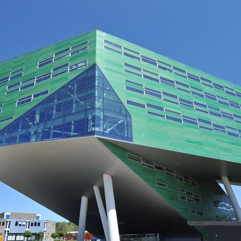 ConceptWall 50 Façades, EcoSystem 50 Windows and EcoSystem 50 Doors - Centre for Life Sciences located in Groningen, The Netherlands