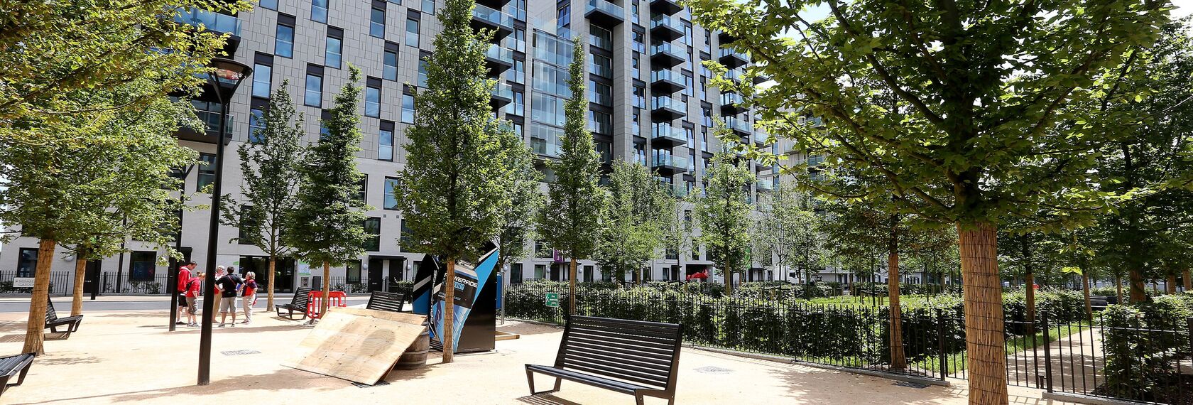 ConceptWall 50 Façades and ConceptPatio 130 Sliding & Folding - Olympic Village Athletes 2012 located in London, United Kingdom
