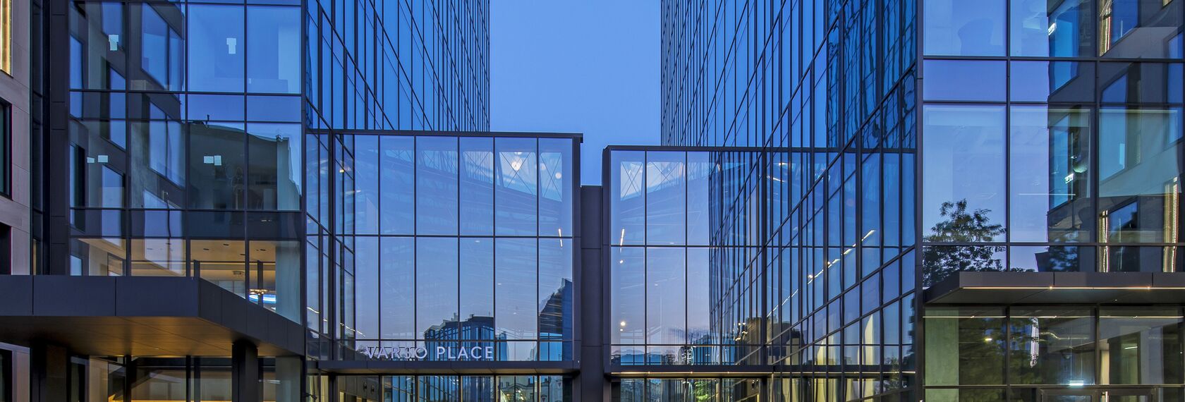 CW 50-HI Façades, ConceptWall 50 Façades, CW 50-SC Façades, MasterLine 8 Windows, MasterLine 8 Standard Windows and MasterLine 8 Windows - Varso 1 & 2 located in Warsaw, Poland