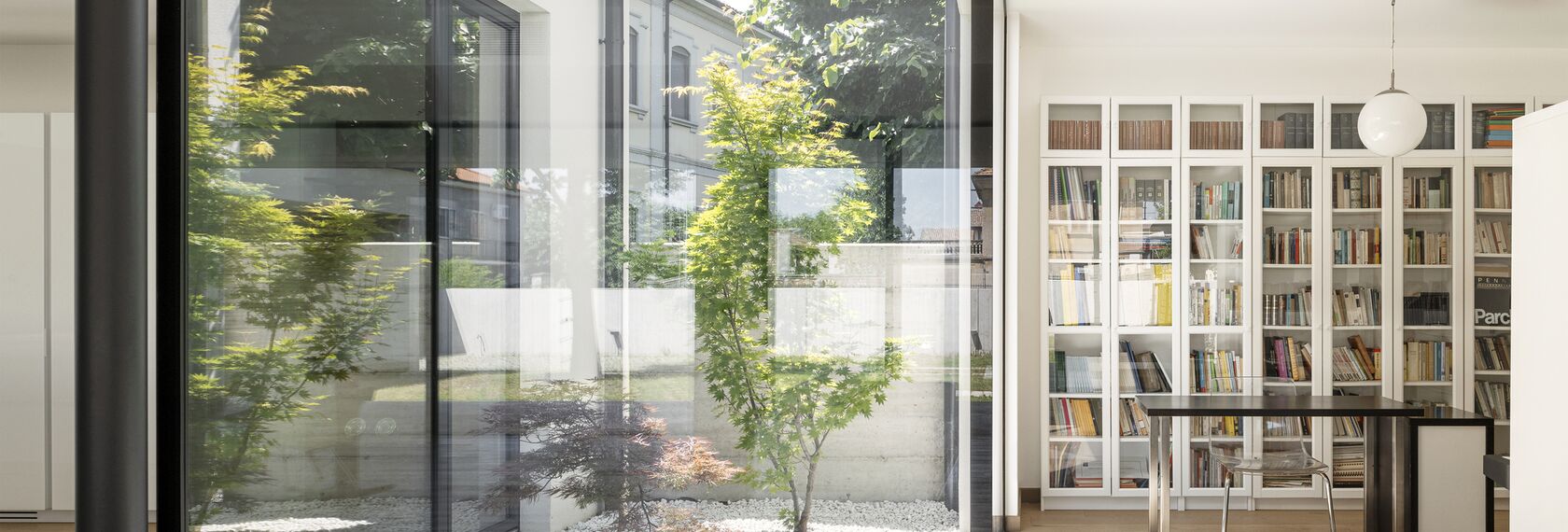 SlimLine 38 Doors and SlimLine 38 Windows - Private house SlimLine 38 located in Cremona, Italy