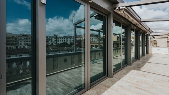 SlimLine 38 Windows and ConceptSystem 77 Windows - Office building Office building Roma located in Rome, Italy