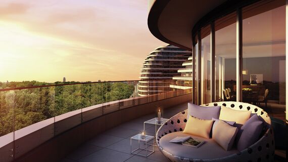 ConceptWall 50 Façades, ConceptSystem 77 Windows and ConceptFolding 77 Sliding & Folding - Vista located in London, United Kingdom