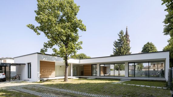 SlimLine 38 Doors and SlimLine 38 Windows - Private house SlimLine 38 located in Cremona, Italy