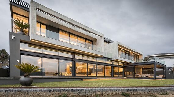 ConceptPatio 130 Sliding & Folding and ConceptSystem 77 Windows - House Bedhesi located in Johannesburg, South-Africa