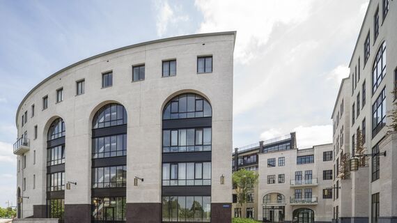 SlimLine 38 Windows and ConceptWall 50 Façades - Apartmentcomplex Maankwartier located in Heerlen, The Netherlands