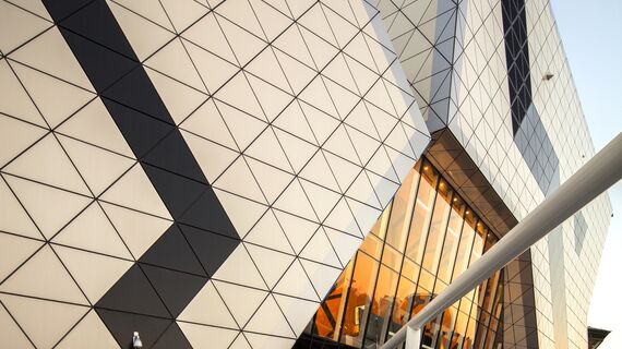 CW 50-SC Façades - Entertainment Perth Arena located in Perth, Australia